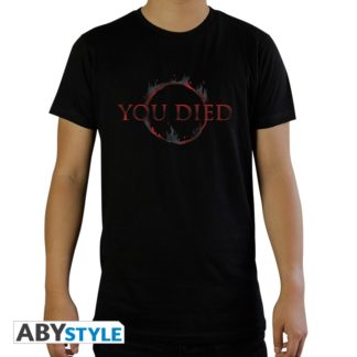 T-Shirt Dark Souls - You Died Noir