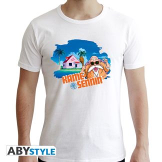 T-Shirt Dragon Ball Z - Tortue Géniale Blanc New Fit