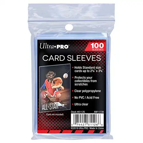 100-Sleeves-Ultra-Pro-standard-transparentes-soft 100 sleeves Ultra Pro standard transparentes soft