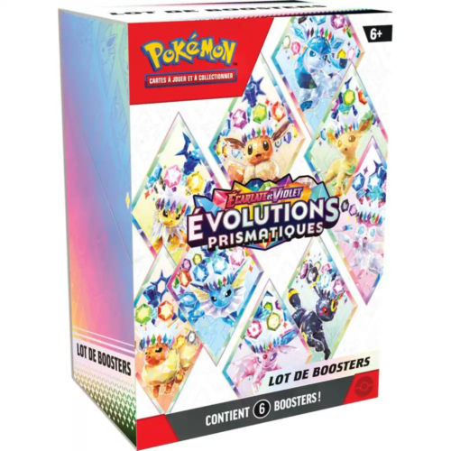 bundle-pokemon-evolutions-prismatiques-6-boosters Bundle Pokémon Évolutions Prismatiques EV08.5