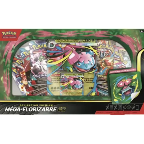 coffret-pokemon-collection-premium-mega-florizarre-ex Coffret Pokémon Collection Premium Méga-Florizarre-ex
