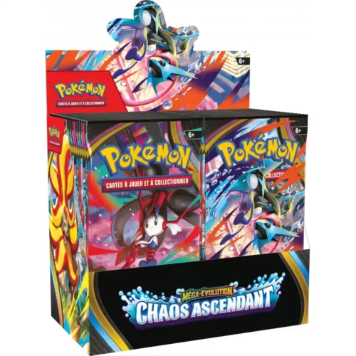display-pokemon-36-boosters-chaos-ascendant Display Pokémon Chaos Ascendant ME04 avec 36 boosters