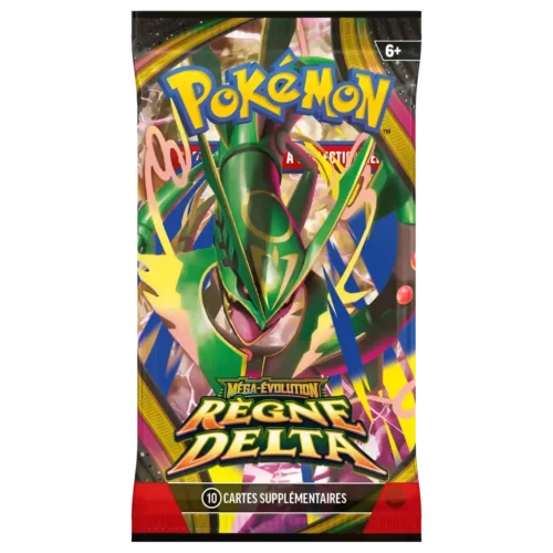 Booster Pokémon Règne Delta illustré de Méga-Rayquaza