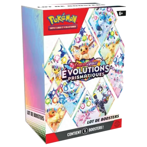 Bundle Pokémon 6 boosters