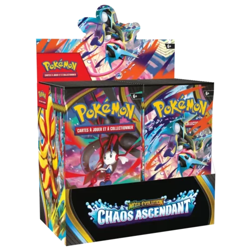 display-pokemon-36-boosters-chaos-ascendant Display Pokémon Chaos Ascendant ME04 avec 36 boosters