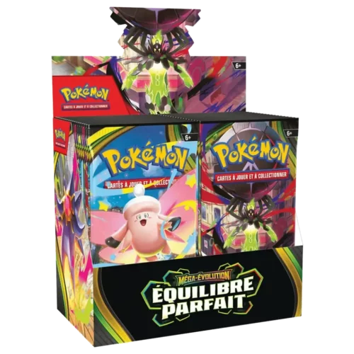 display-pokemon-36-boosters-equilibre-parfait Display Pokémon Équilibre Parfait ME03 avec 36 boosters