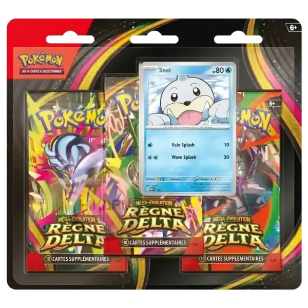 tripack-pokemon-regne-delta-me06-otaria-yk Tripack Pokémon Règne Delta ME06 – Promo Otaria